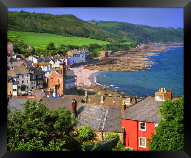 Cawsand and Kingsand, Cornwall Framed Print by Darren Galpin