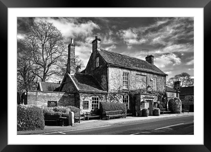 Rockingham Arms, Wentworth, South Yorkshire Framed Mounted Print by Darren Galpin