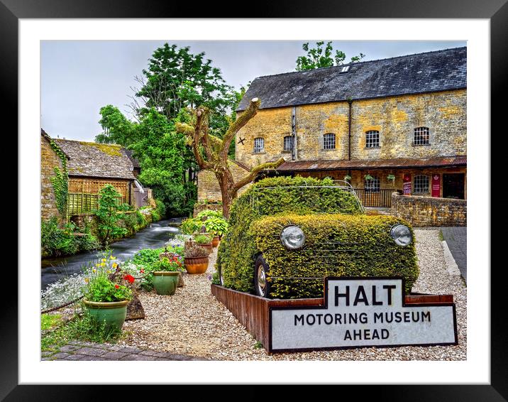 The Cotswold Motoring Museum Framed Mounted Print by Darren Galpin