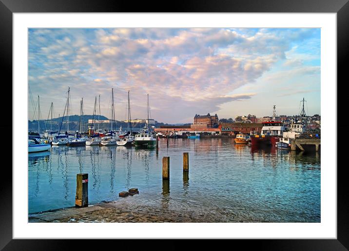 Scarborough Harbour Framed Mounted Print by Darren Galpin
