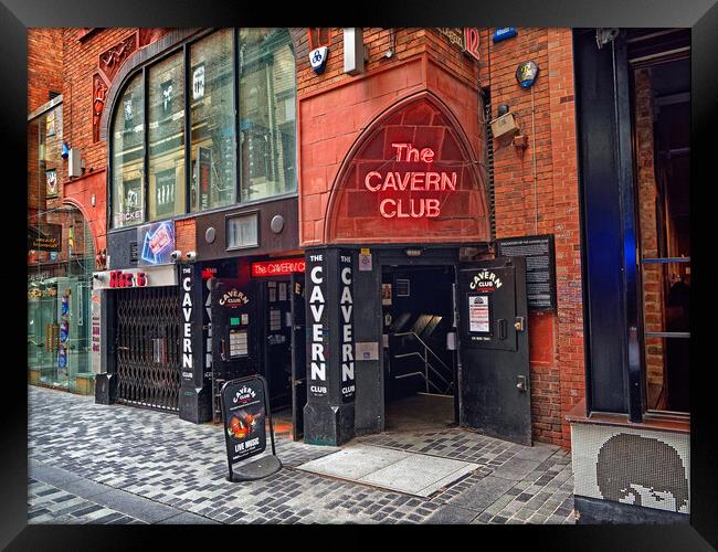 The Cavern Club, Liverpool Framed Print by Darren Galpin