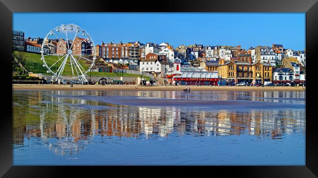 Scarborough Big Wheel, North Yorkshire Framed Print by Darren Galpin