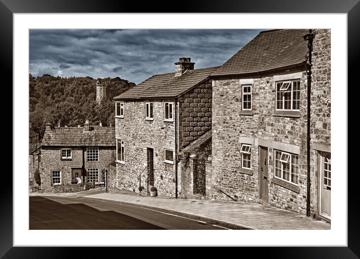 New Road and Culloden Tower, Richmond, North Yorks Framed Mounted Print by Darren Galpin