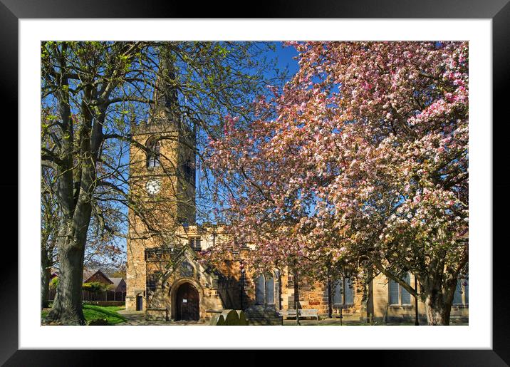 Church of All Saints, Wath Upon Dearne Framed Mounted Print by Darren Galpin