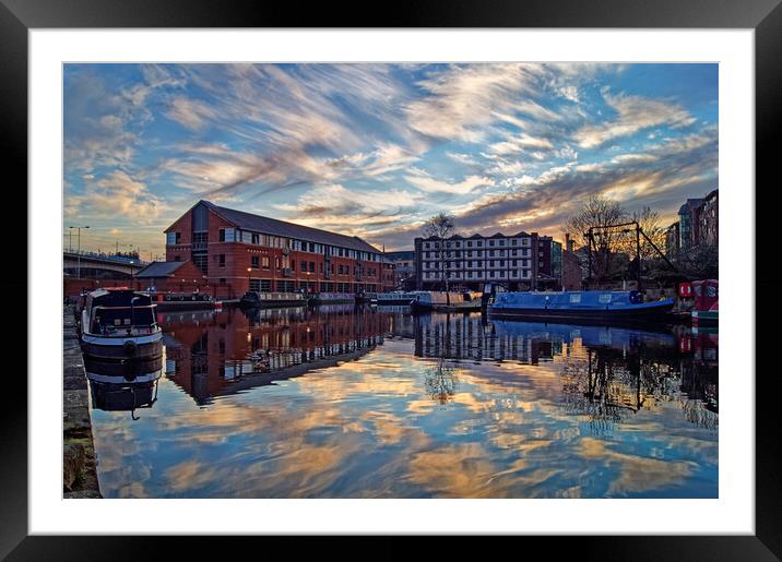 Victoria Quays Sheffield Framed Mounted Print by Darren Galpin