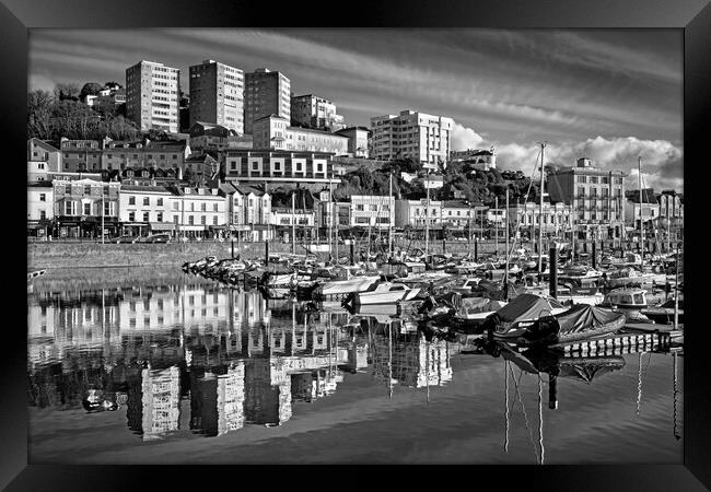 Torquay Harbour Framed Print by Darren Galpin