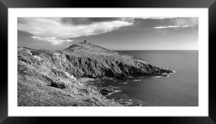 Rame Head & Whitsand Bay Framed Mounted Print by Darren Galpin