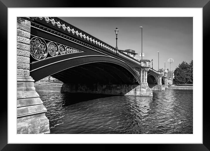 Trent Bridge Nottingham Framed Mounted Print by Darren Galpin