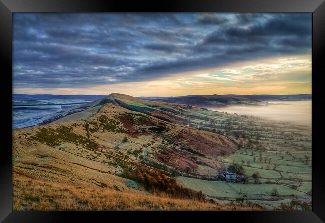 Great Ridge Sunrise Framed Print by Darren Galpin