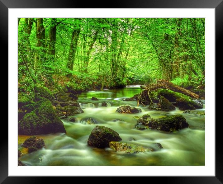 River Yealm at Yealmpton Framed Mounted Print by Darren Galpin