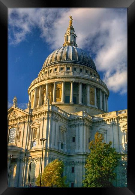 St Paul's Cathedral Framed Print by Darren Galpin