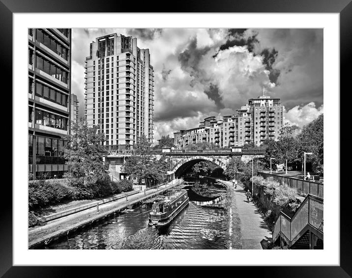 Monk Bridge Viaduct, Leeds Framed Mounted Print by Darren Galpin