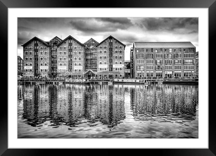 Gloucester Docks  Framed Mounted Print by Darren Galpin