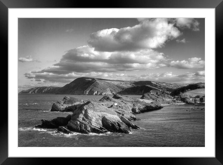 Watermouth Cove, North Devon Framed Mounted Print by Darren Galpin