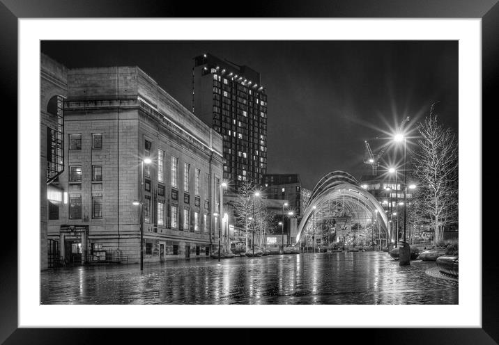 Tudor Square in Sheffield    Framed Mounted Print by Darren Galpin