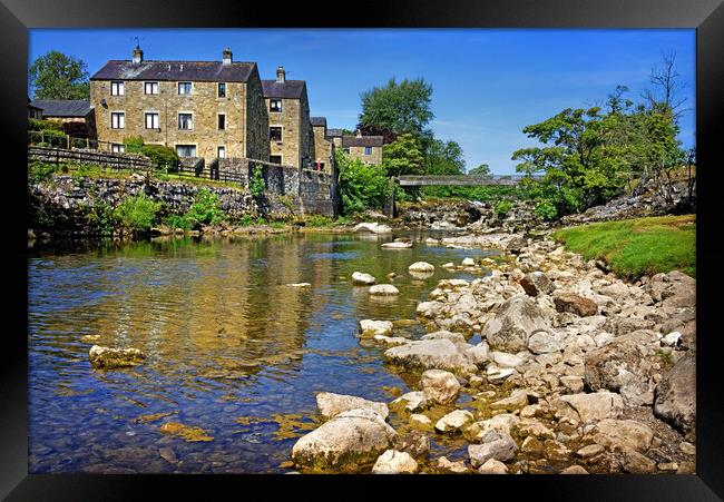 Grassington Yorkshire Dales  Framed Print by Darren Galpin