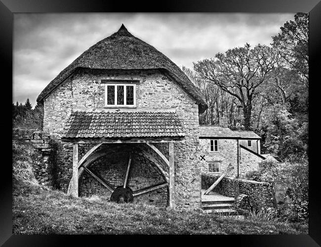 Uplyme Mill, Dorset Framed Print by Darren Galpin