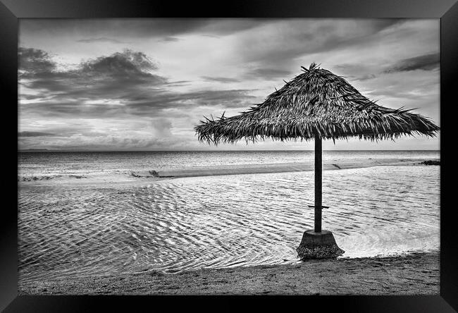 Bantayan Island Beach  Framed Print by Darren Galpin