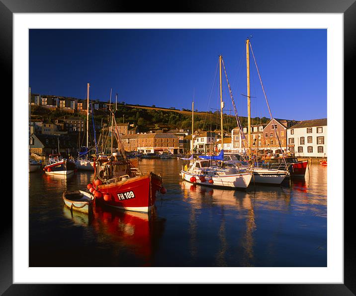 Mevagissey  Framed Mounted Print by Darren Galpin