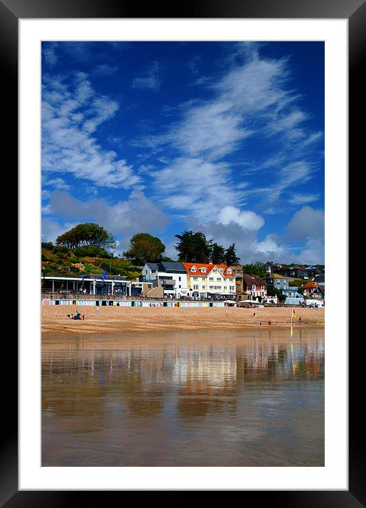 Lyme Regis Seafront Framed Mounted Print by Darren Galpin