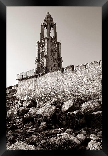 Wellington Clock Tower,Swanage Framed Print by Darren Galpin