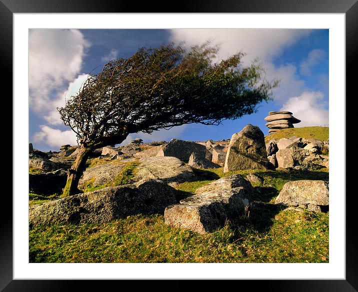 Bodmin Moor Stowes Hill Framed Mounted Print by Darren Galpin