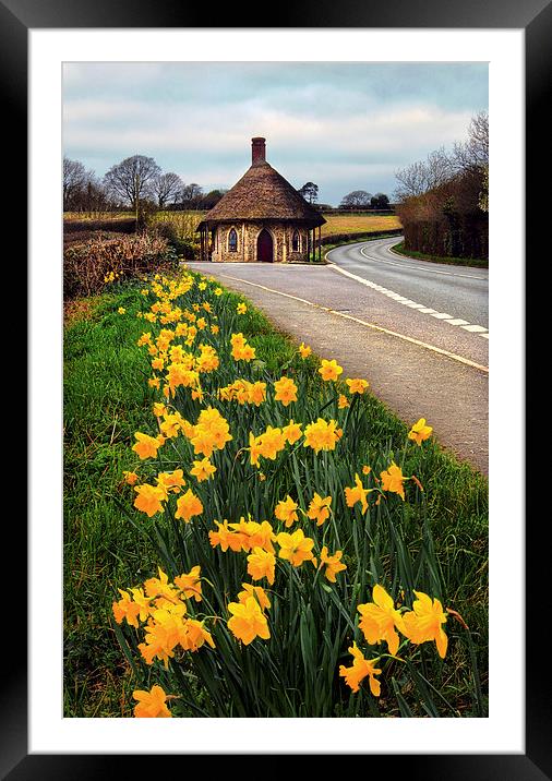 Chard Round House Framed Mounted Print by Darren Galpin