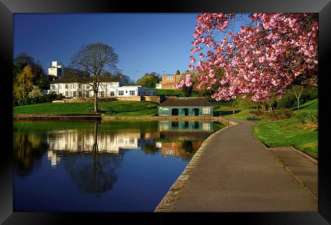 Crookes Valley Park Framed Print by Darren Galpin