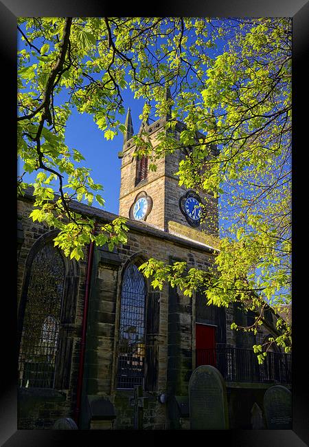 St Thomas Church, Kimberworth,Rotherham Framed Print by Darren Galpin
