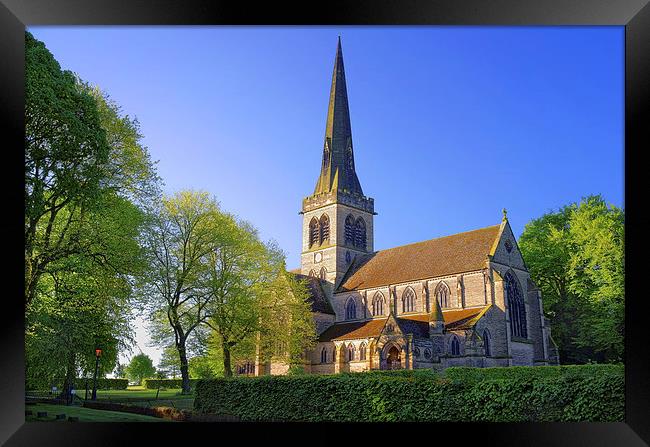 Wentworth, Holy Trinity Church Framed Print by Darren Galpin