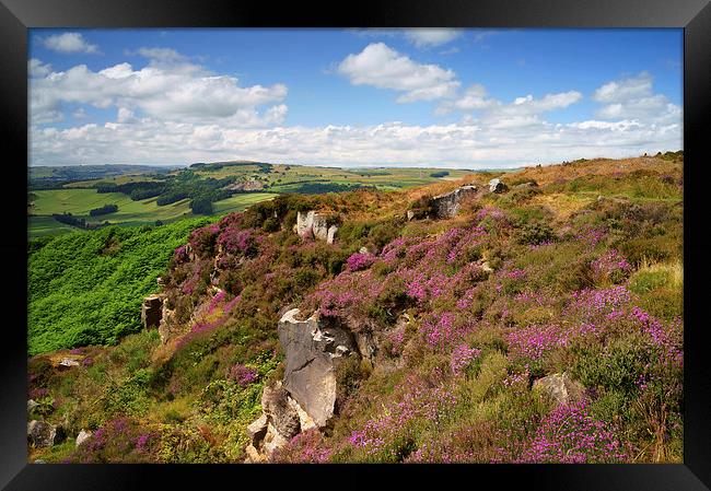 Baslow Edge  Framed Print by Darren Galpin