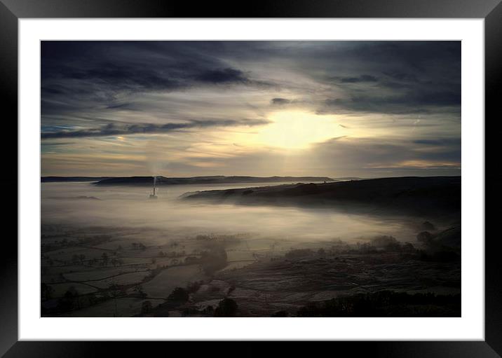 Hope Valley Sunrise  Framed Mounted Print by Darren Galpin