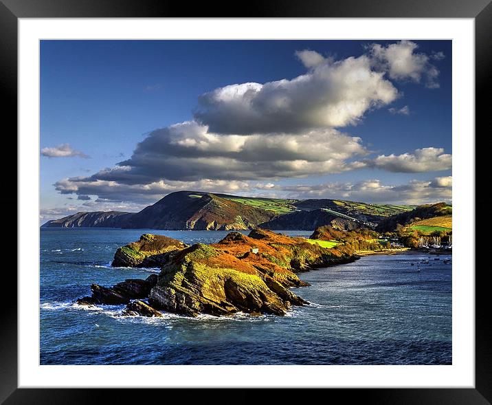 Watermouth Cove, North Devon  Framed Mounted Print by Darren Galpin