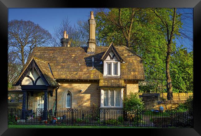 The Norfolk Park Road Lodge, Sheffield  Framed Print by Darren Galpin