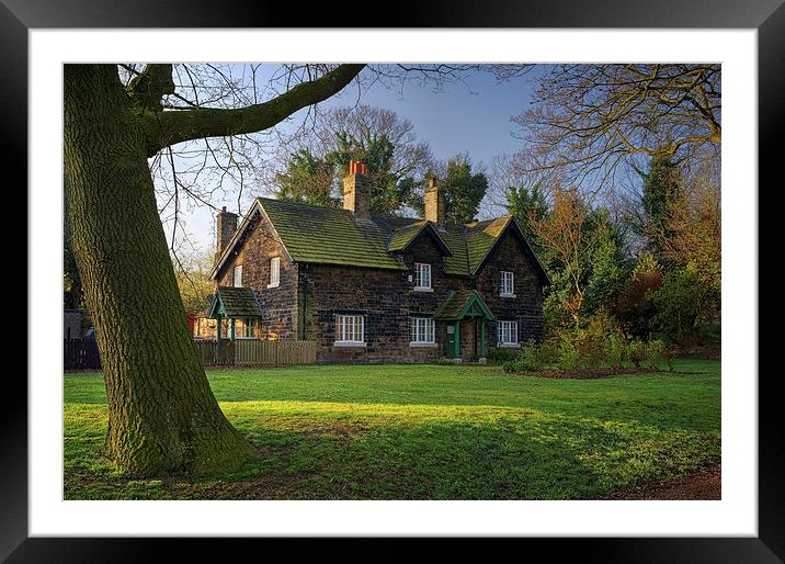 Arbourthorne Cottages  Framed Mounted Print by Darren Galpin