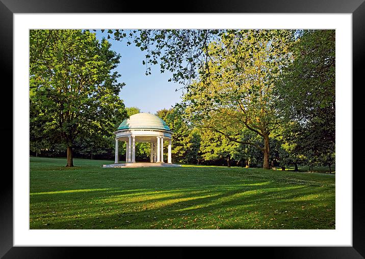 Clifton Park Bandstand  Framed Mounted Print by Darren Galpin