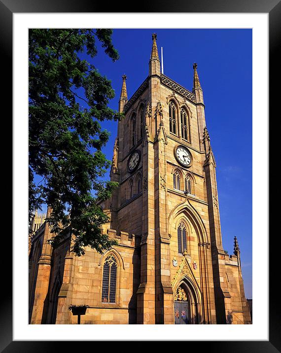 Blackburn Cathedral  Framed Mounted Print by Darren Galpin