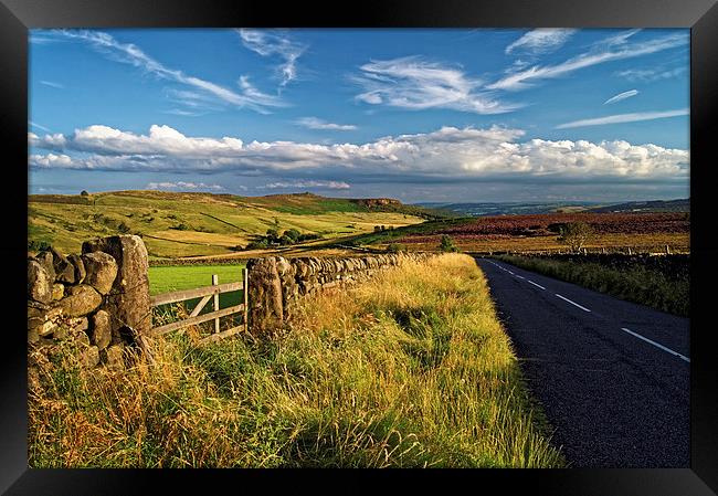 The Road to Hathersage  Framed Print by Darren Galpin