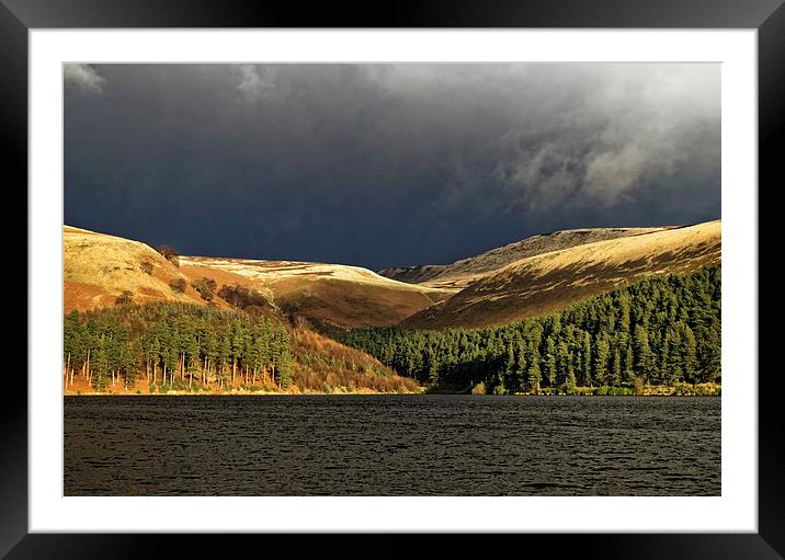 Storm over Howden  Framed Mounted Print by Darren Galpin