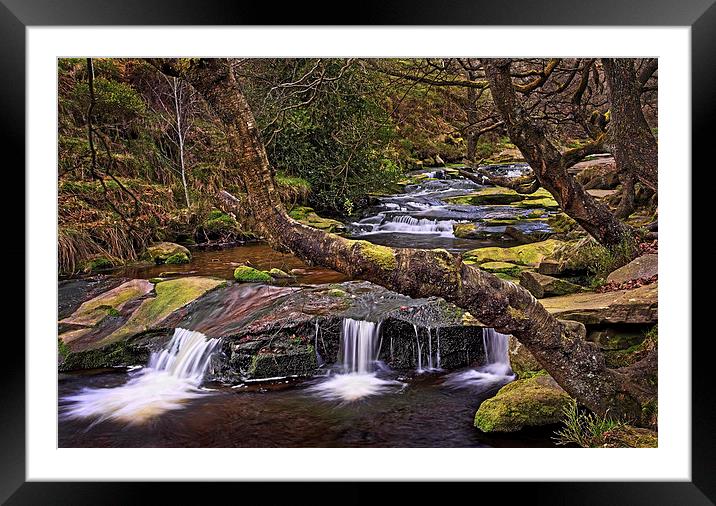 Near Black Clough  Framed Mounted Print by Darren Galpin