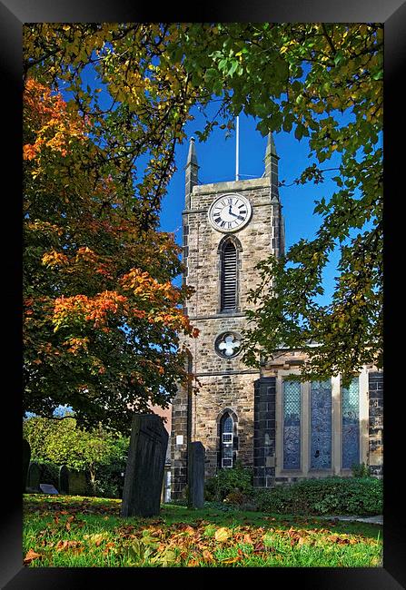St Thomas Church, Crookes, Sheffield  Framed Print by Darren Galpin