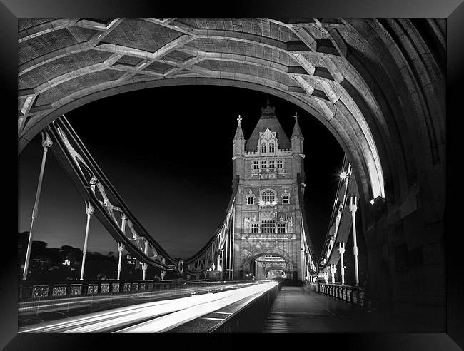 Tower Bridge London  Framed Print by Darren Galpin