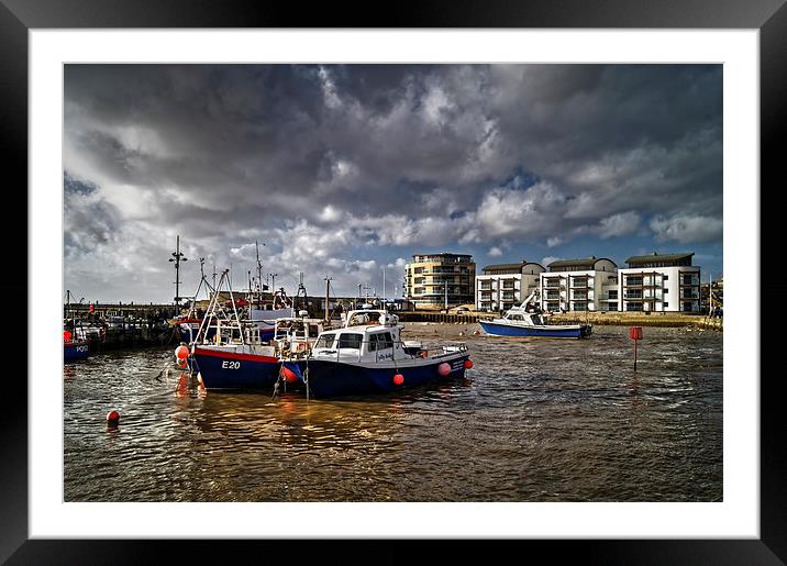 West Bay Harbour  Framed Mounted Print by Darren Galpin