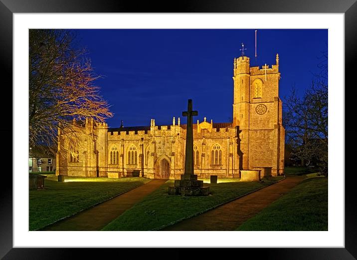 St Marys Church, Chard, Somerset                   Framed Mounted Print by Darren Galpin