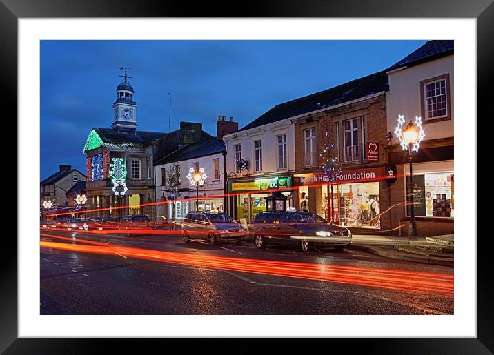 Chard, Somerset at Christmas                       Framed Mounted Print by Darren Galpin