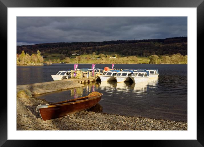  Coniston Water                               Framed Mounted Print by Darren Galpin