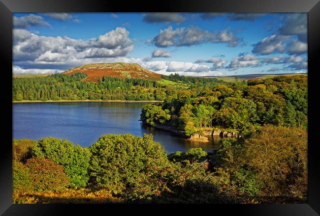 Burrator and Sheepstor                             Framed Print by Darren Galpin