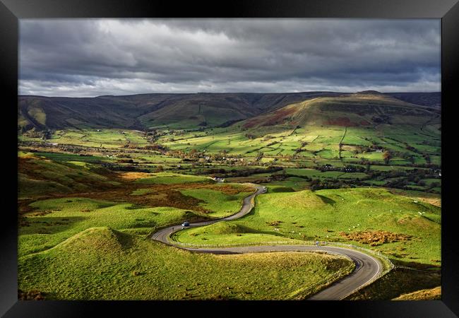 The Long and Winding Road                          Framed Print by Darren Galpin