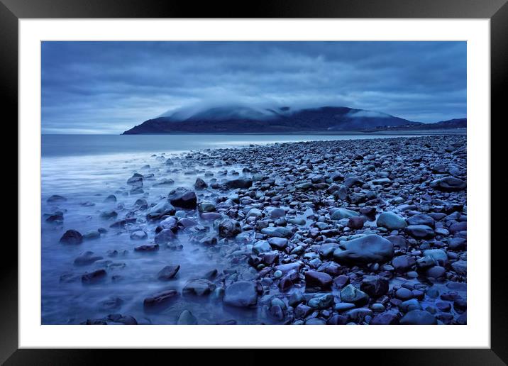  Misty Blue                               Framed Mounted Print by Darren Galpin