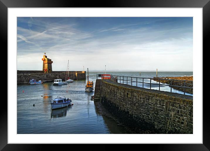 Lynmouth Harbour                        Framed Mounted Print by Darren Galpin